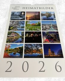 Ein Kalender des Jahres 2026, auf dem alle Monate und Tage des Jahres übersichtlich dargestellt sind. Die Jahresübersicht bietet Platz für Notizen und wichtige Termine.