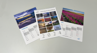 Heimatkalender 2024 mit Aufnahmen aus dem Rhein-Kreis Neuss